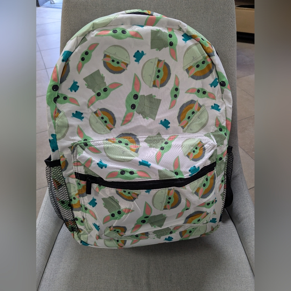 New! Star War Baby Yoda High Quality Backpack